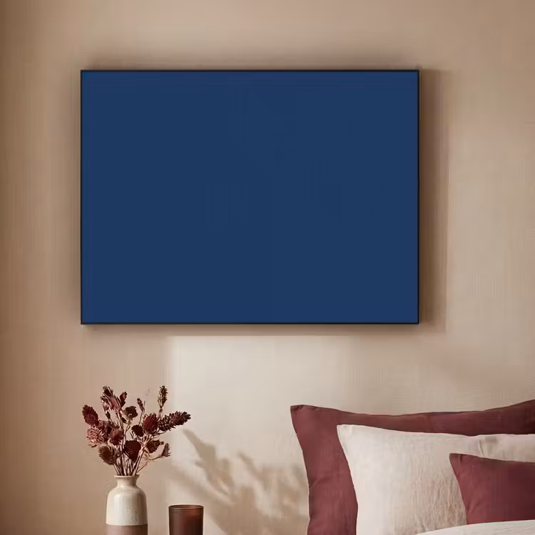 Midnight - Navy - Blauw Textielframe zwart klein 947 -sfeer1