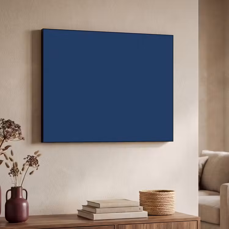 Midnight - Navy - Blauw Textielframe zwart klein 947 -sfeer3