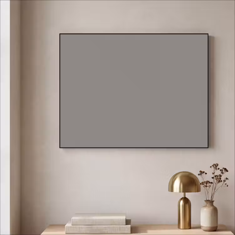 Mineral - Grey - Grijs Textielframe zwart klein 947 -sfeer2