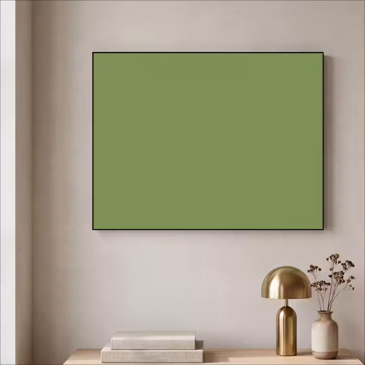Moss - Green - Groen Textielframe zwart klein 947 -sfeer2