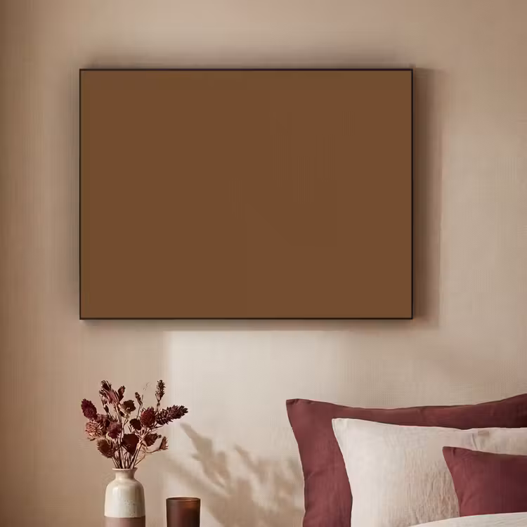 Rich - Espresso - Bruin Textielframe zwart klein 947 -sfeer1