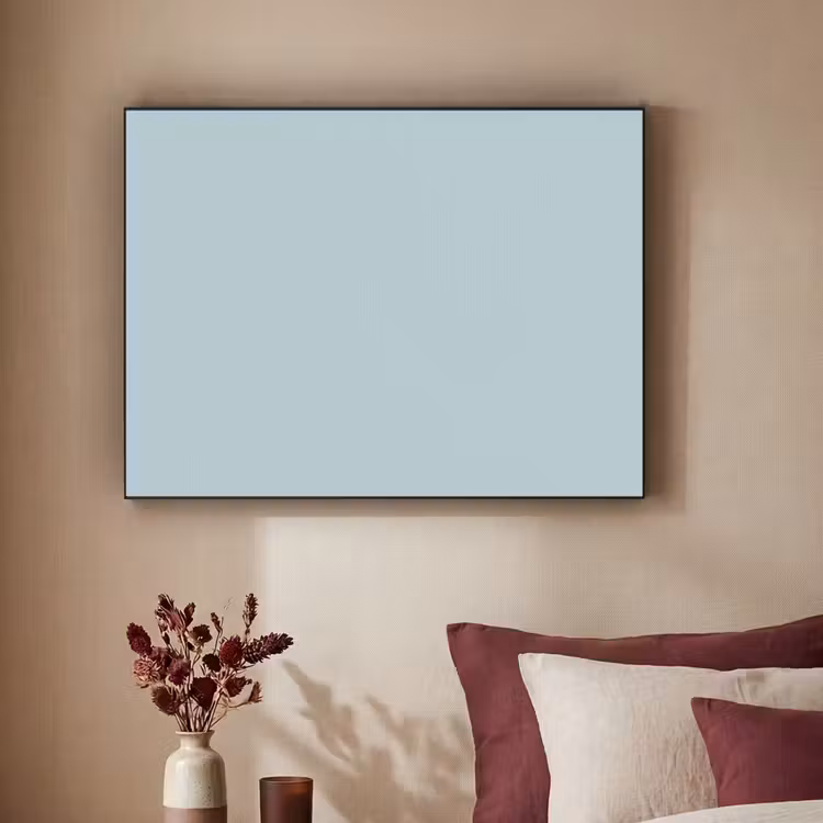 Slate - Blue - Blauw Textielframe zwart klein 947 -sfeer1