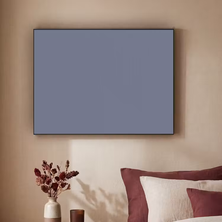 Slate - Whisper - Blauw Textielframe zwart klein 947 -sfeer1
