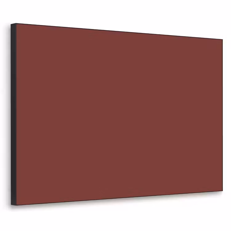 Valentine - Velvet - Rood Textielframe zwart klein 947 -3d