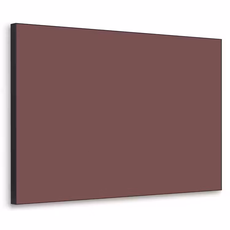 Velvet - Merlot - Rood Textielframe zwart klein 947 -3d