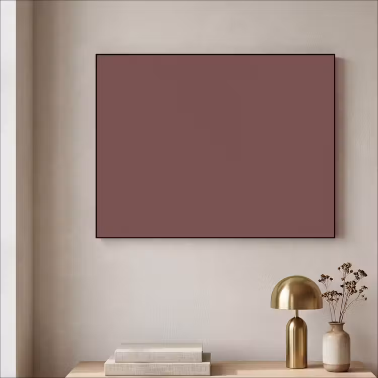 Velvet - Merlot - Rood Textielframe zwart klein 947 -sfeer2