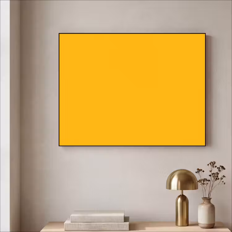 Vivid - Amber - Geel Textielframe zwart klein 947 -sfeer2