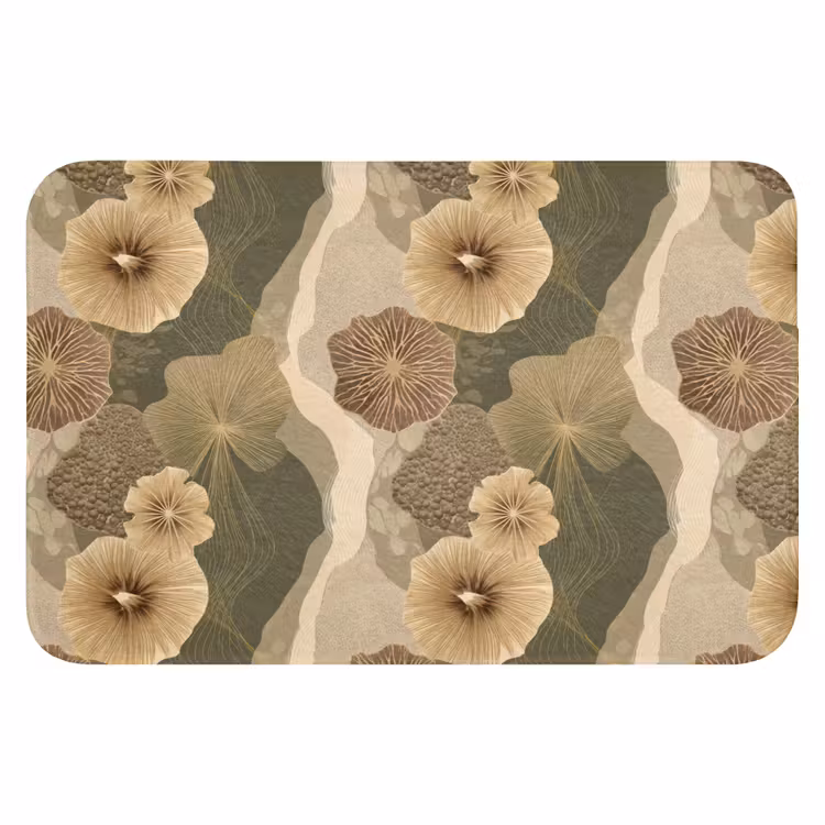 Abstract - Modern - Groen Badmat klein 997 -3d
