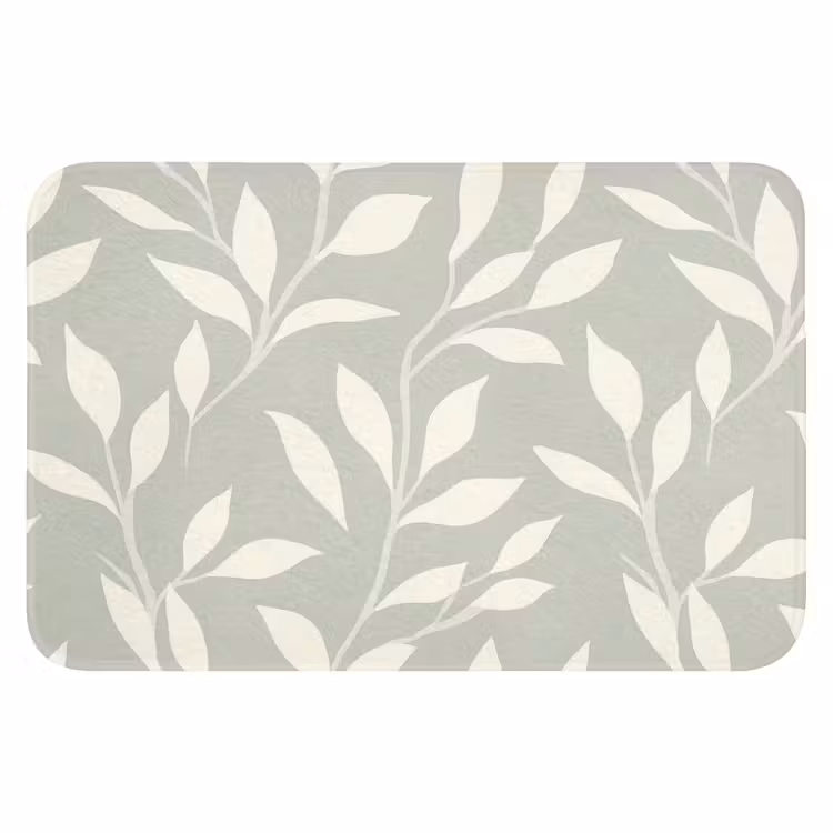 Minimalistisch - Patroon - Groen Badmat klein 997 -3d