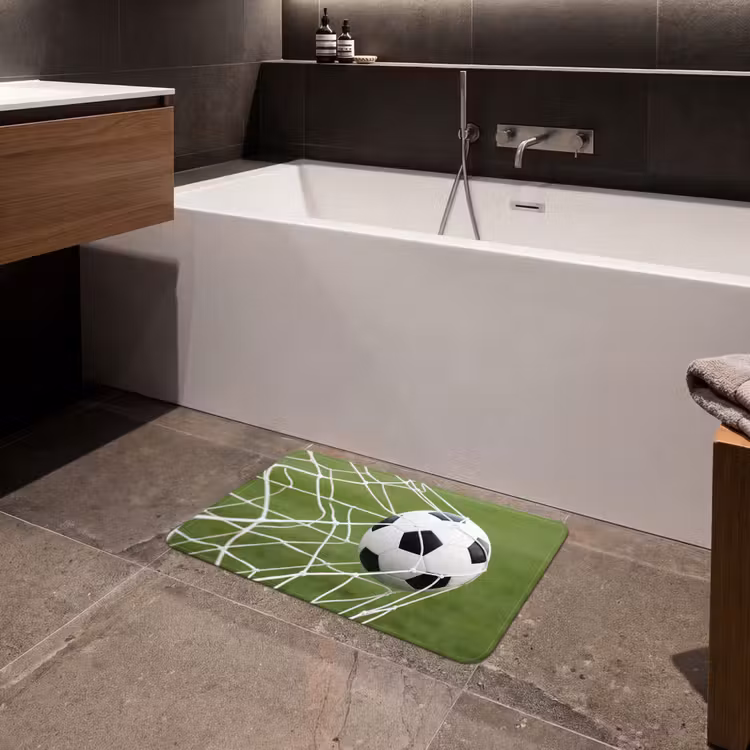 Voetbal - Goal - Net - Sport Badmat klein -sfeer3