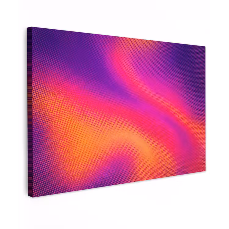 Abstract - Patroon - Kleurverloop canvas 2cm klein -z3d