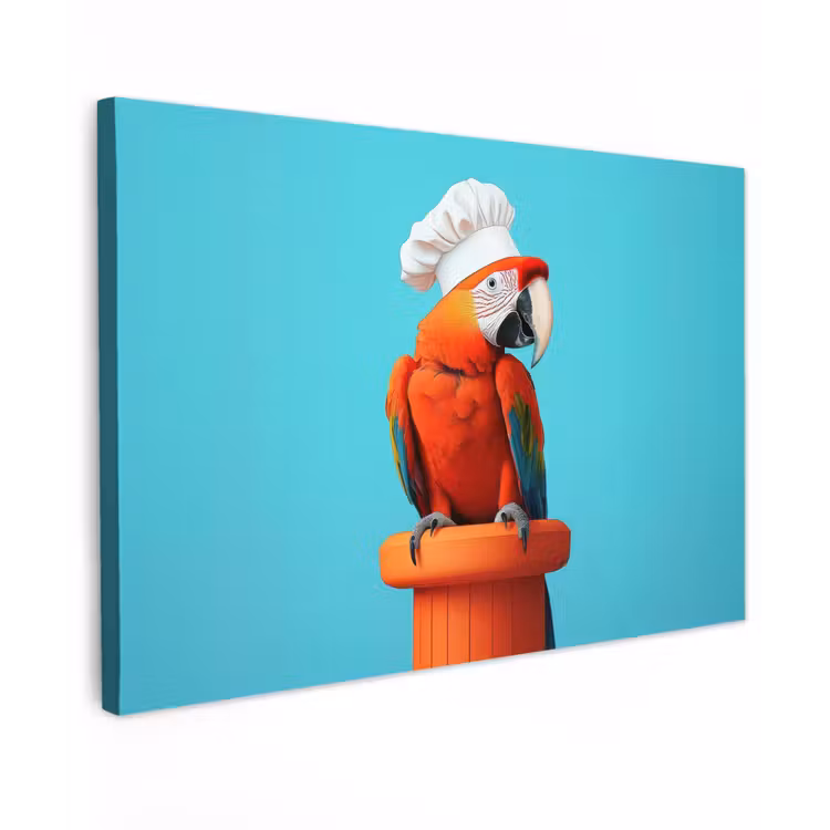 Ara - Koksmuts - Sokkel - Grappig canvas 2cm klein -z3d