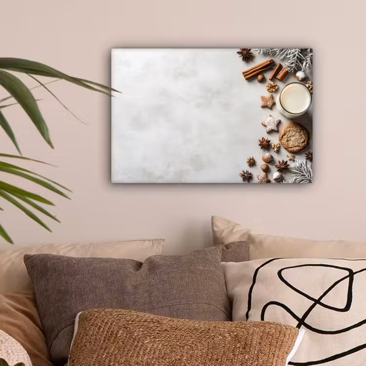 Bakken - Kaneel - Licht - Winter canvas 2cm klein -sfeer1