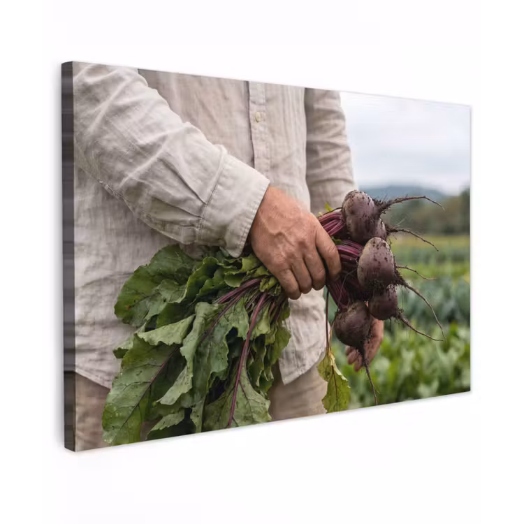 Bieten - Vers - Moestuin canvas 2cm klein -z3d