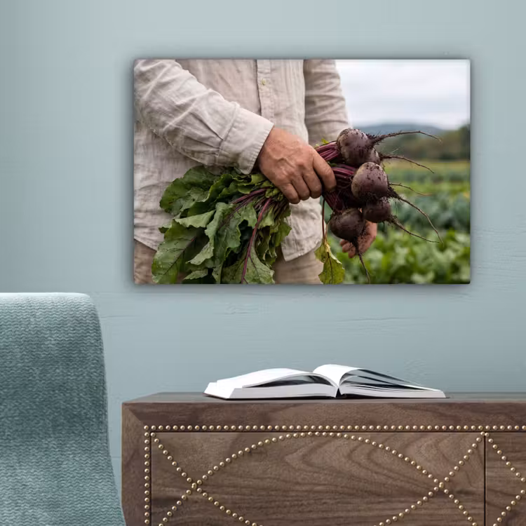 Bieten - Vers - Moestuin canvas 2cm klein -sfeer4