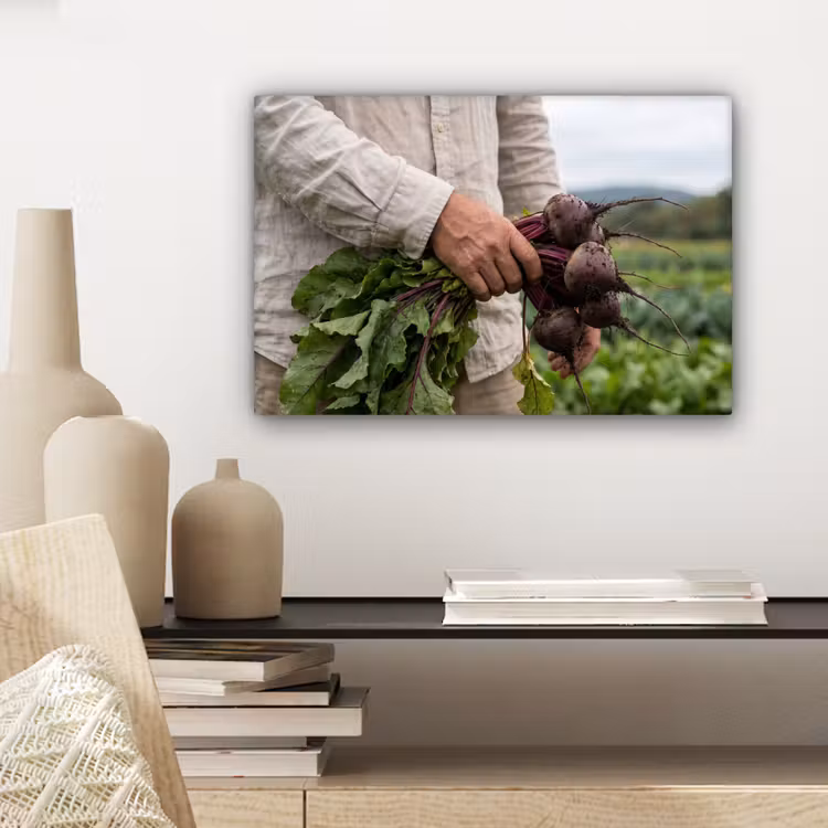 Bieten - Vers - Moestuin canvas 2cm klein -sfeer6