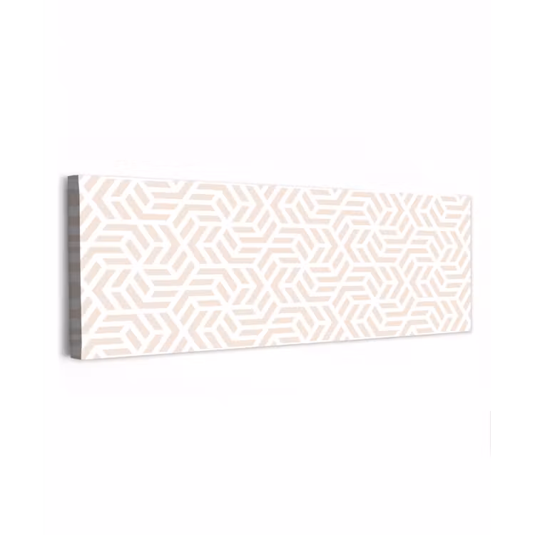 Beige - Geometrie - Patronen - Abstract canvas 2cm klein 828 -z3d