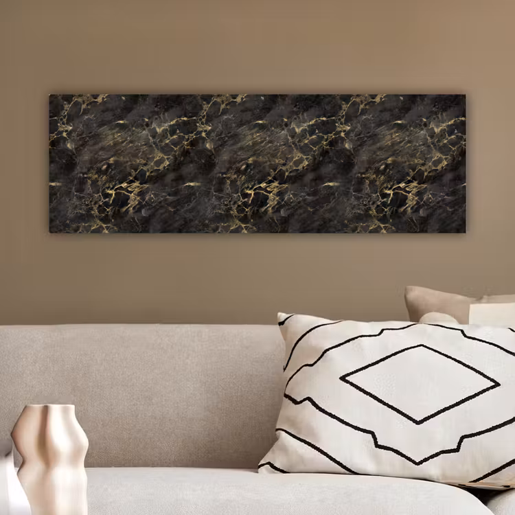 Zwart - Marmer - Goud - Nerf canvas 2cm klein 828 -sfeer3