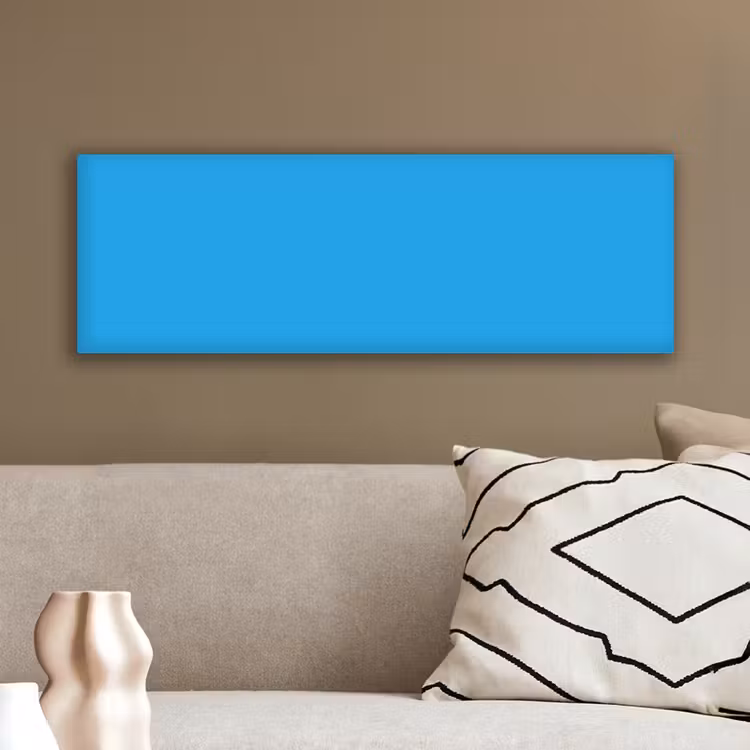 Blauw - Licht - Kleuren canvas 2cm klein 828 -sfeer3