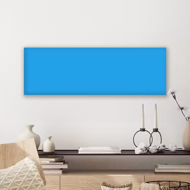 Blauw - Licht - Kleuren canvas 2cm klein 828 -sfeer6