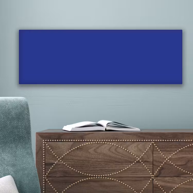 Blauw - Effen kleur - Donkerblauw canvas 2cm klein 828 -sfeer4