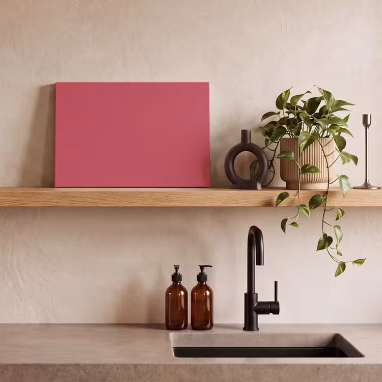 Bold - Berry - Rood canvas 2cm klein 34 -sfeer3