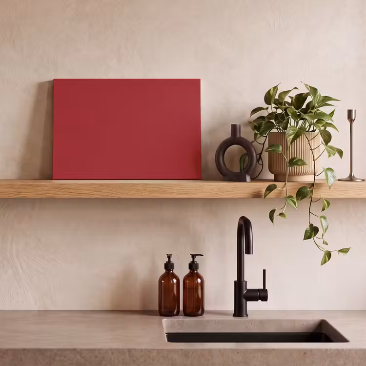 Burgundy - Wine - Rood canvas 2cm klein 34 -sfeer3