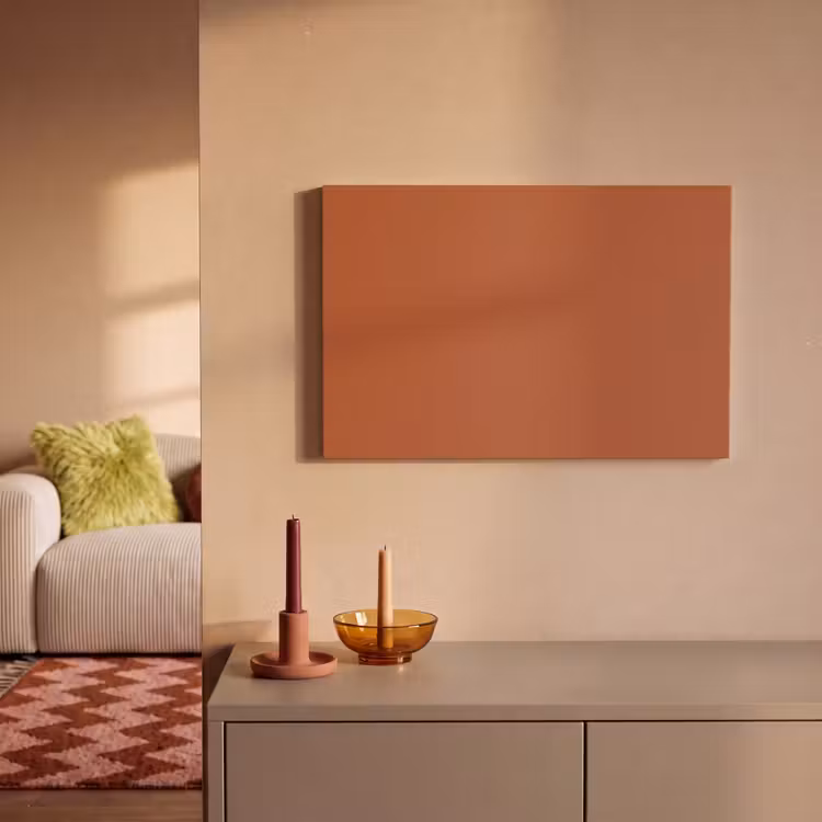 Burnt - Sienna - Oranje canvas 2cm klein 34 -sfeer1