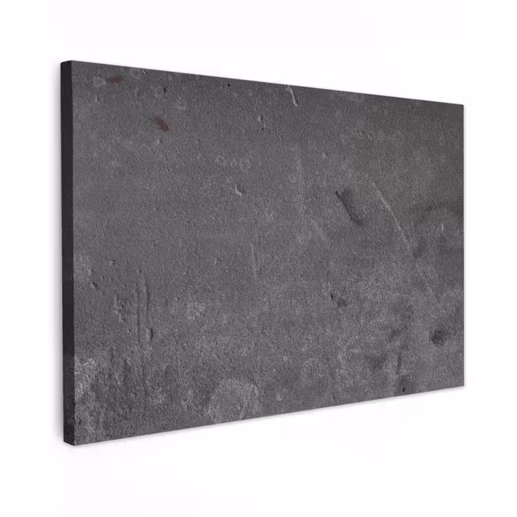 Beton - Grijs - Lijn - Vormen canvas 2cm klein -z3d