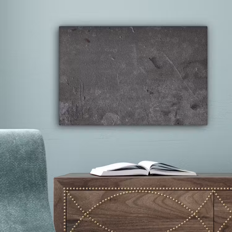 Beton - Grijs - Lijn - Vormen canvas 2cm klein -sfeer4