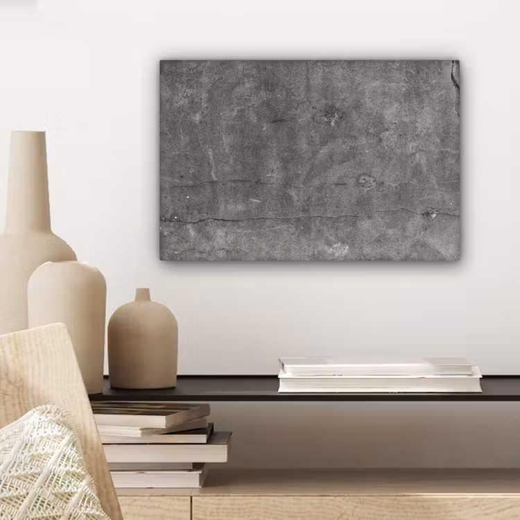Beton - Muur - Cement canvas 2cm klein -sfeer6