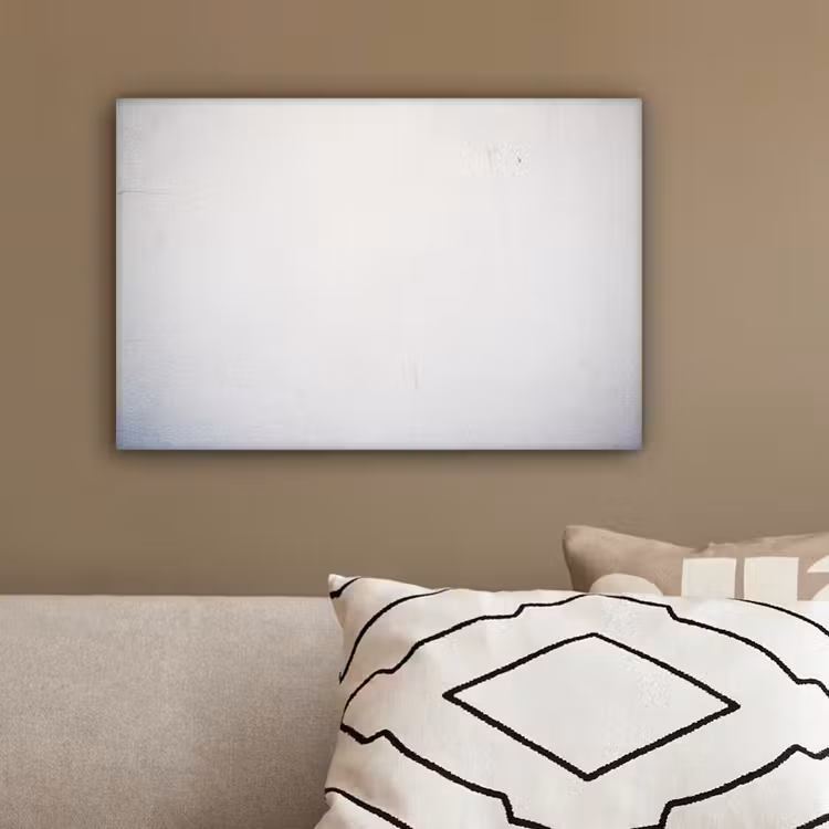 Beton - Wit - Modern canvas 2cm klein -sfeer3