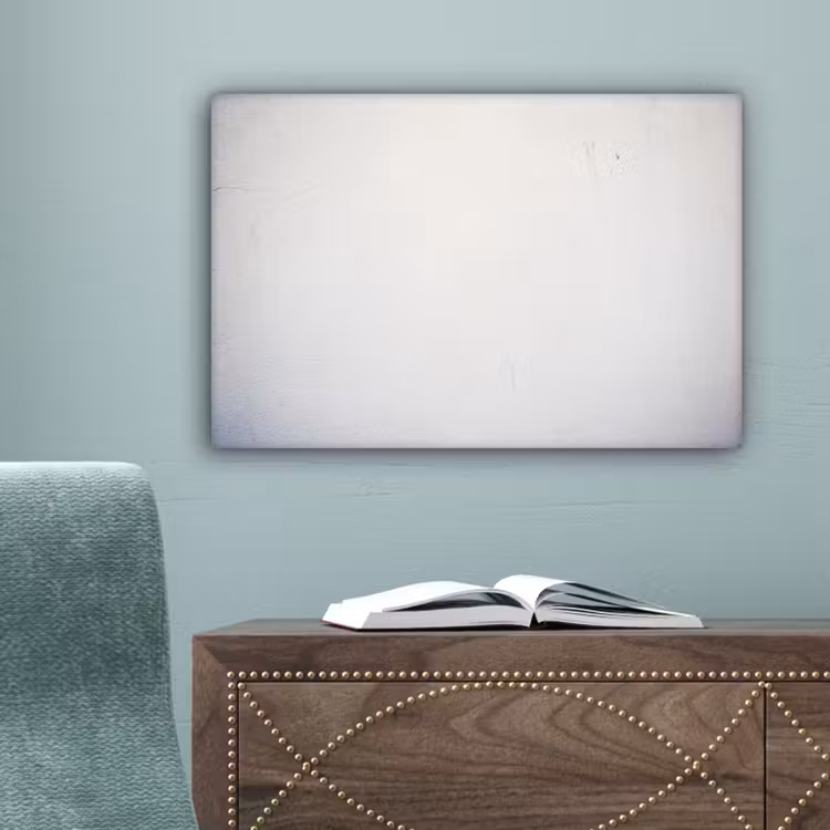 Beton - Wit - Modern canvas 2cm klein -sfeer4