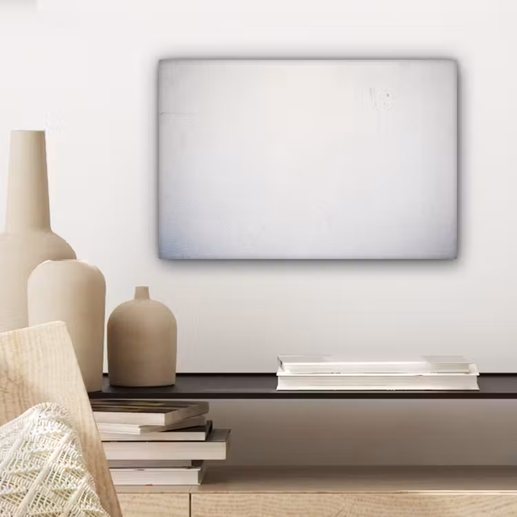 Beton - Wit - Modern canvas 2cm klein -sfeer6