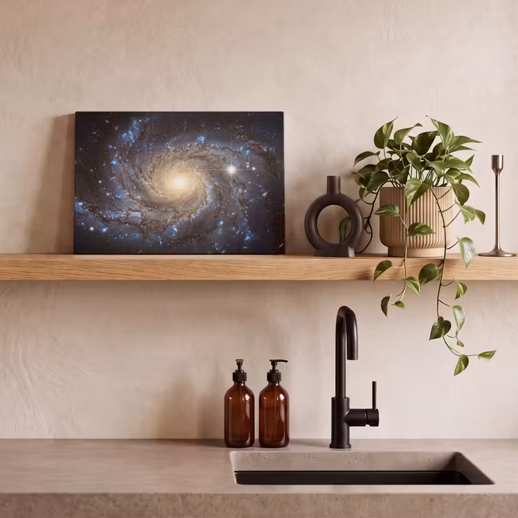 Kosmos - Sterrenstelsel - Donker canvas 2cm klein -sfeer3