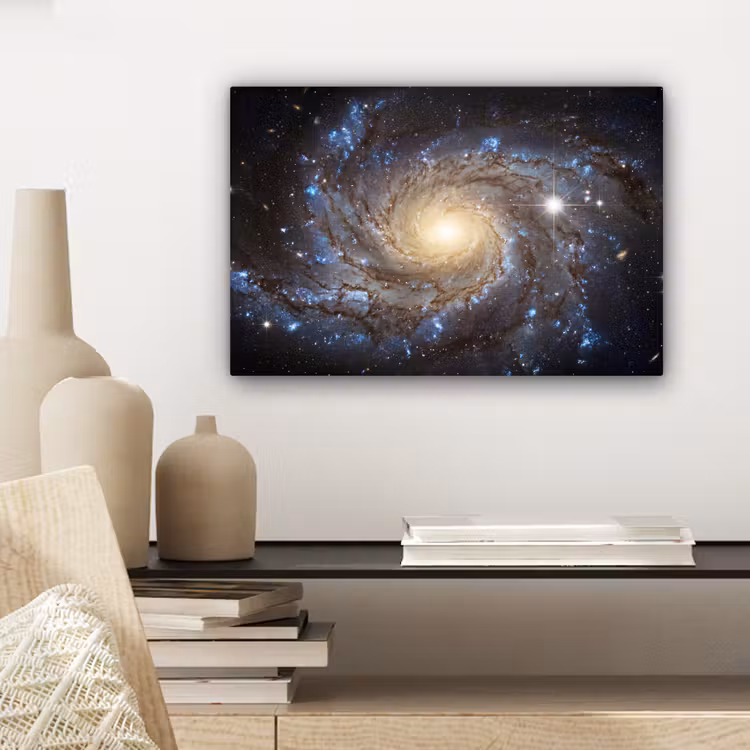 Kosmos - Sterrenstelsel - Donker canvas 2cm klein -sfeer6