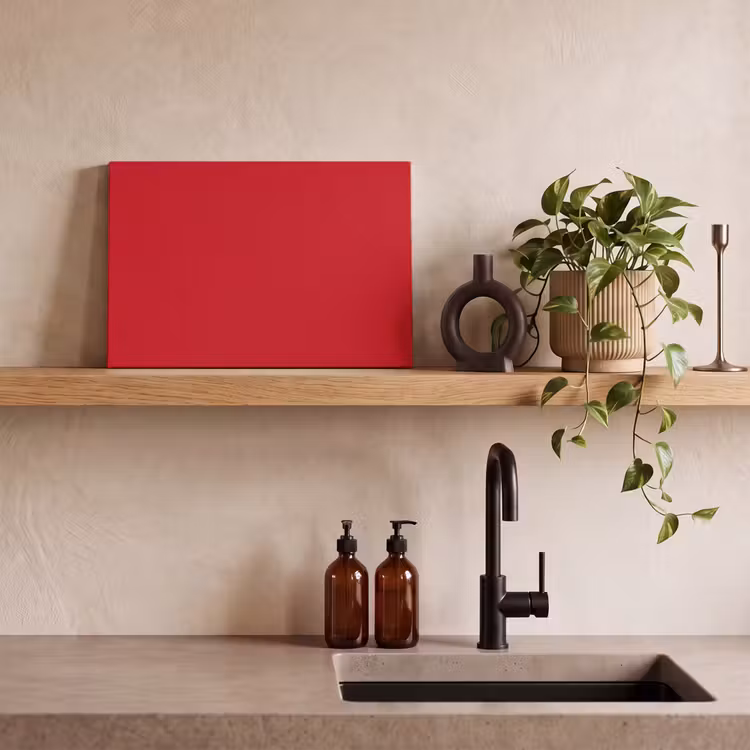 Crimson - Velvet - Rood canvas 2cm klein 34 -sfeer3