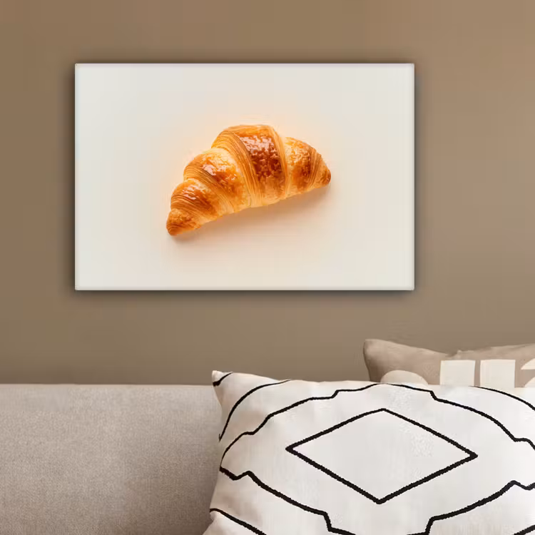 Croissant - Brood - Beige canvas 2cm klein -sfeer3