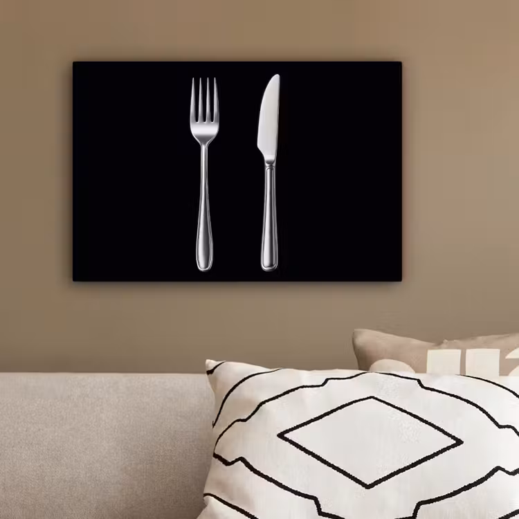 Bestek - Klassiek - Elegant canvas 2cm klein -sfeer3