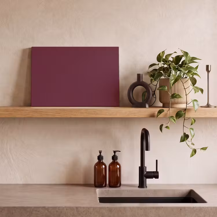 Deep - Plum - Paars canvas 2cm klein 34 -sfeer3