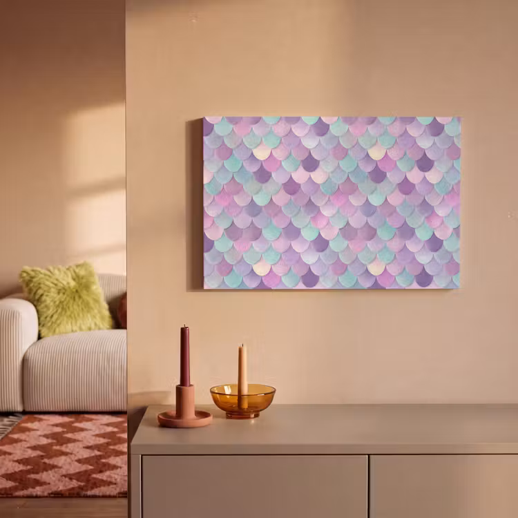 Dromerig - Zeemeermin - Pastel canvas 2cm klein 34 -sfeer1