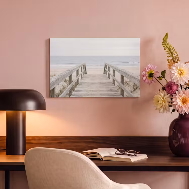Duinen - Vlonder - Oceaan canvas 2cm klein -sfeer4