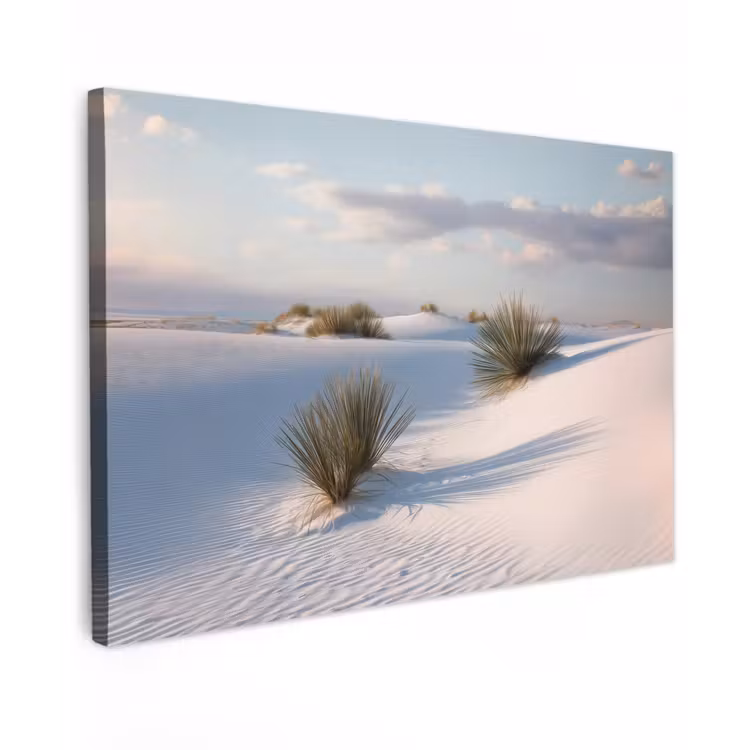 Duinen - Gras - Wolken - Beige canvas 2cm klein -z3d