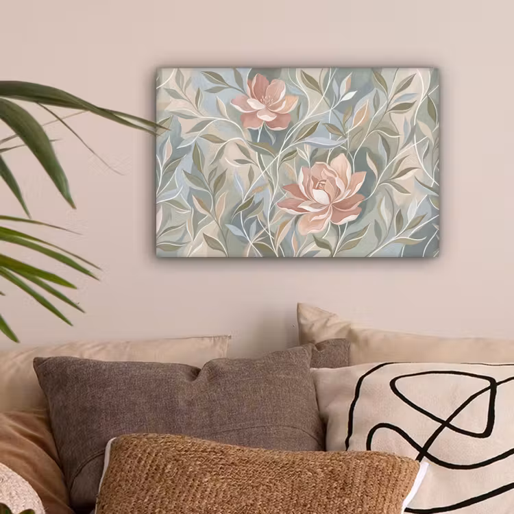 Elegant - Romantiek - Roze canvas 2cm klein -sfeer1