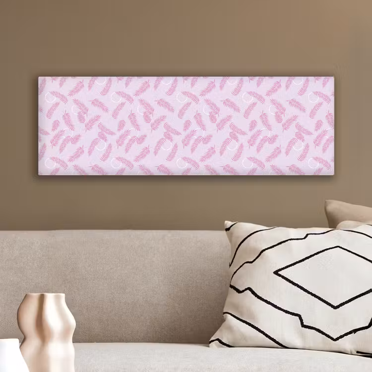 Veren - Paars - Wit canvas 2cm klein 828 -sfeer3