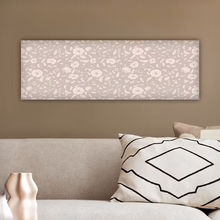 Bloemen - Blaadjes - Patroon canvas 2cm klein 828 -sfeer3