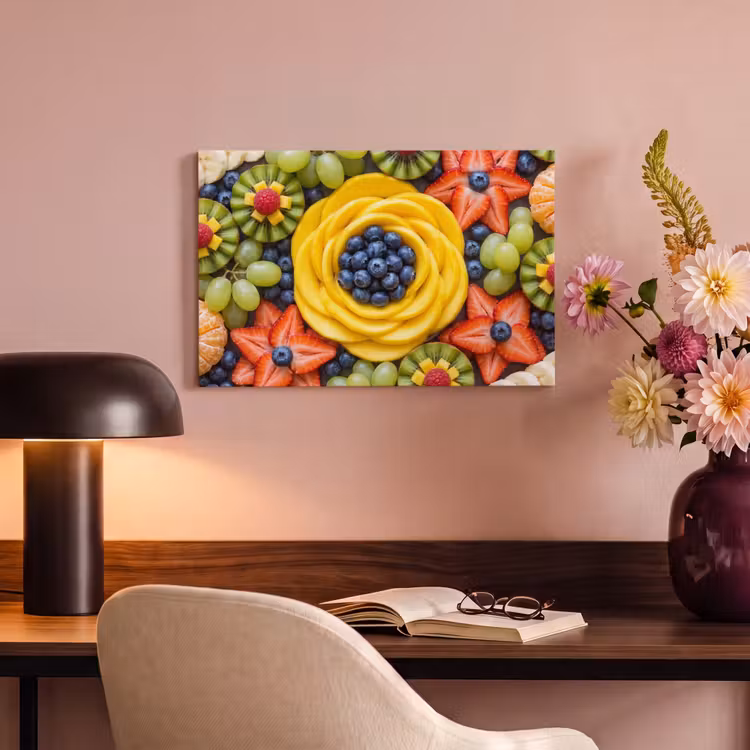 Fruit - Arrangement - Gezond - Kleurrijk - Eten canvas 2cm klein -sfeer4
