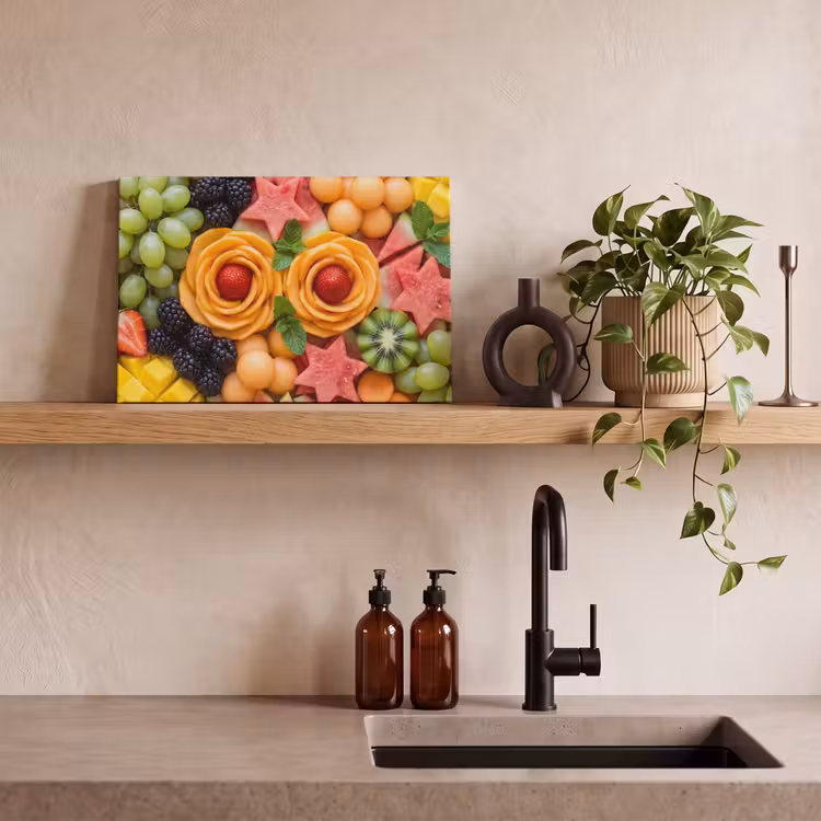 Fruit - Variatie - Kleurrijk - Vers - Eten canvas 2cm klein -sfeer3