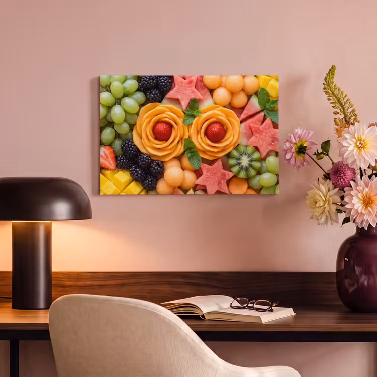 Fruit - Variatie - Kleurrijk - Vers - Eten canvas 2cm klein -sfeer4