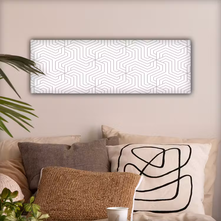 Geometrie - Lijn - Patroon canvas 2cm klein 828 -sfeer1